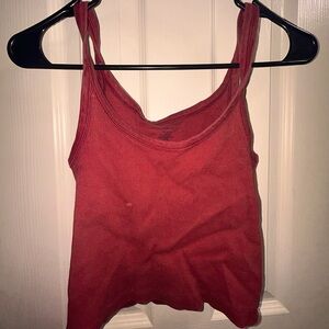 Red Brandy Melville Tank Top